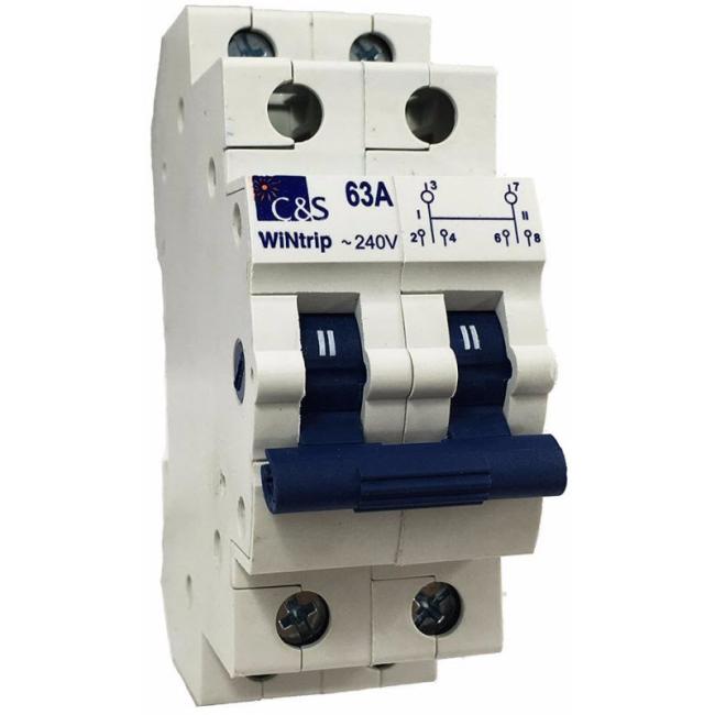 Cầu dao đảo 2P 63A