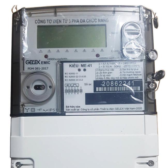 Công tơ điện tử Gelex Emic ME-41