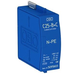 OBO C25-B+C : Modul thay thế chống sét xả N-PE
