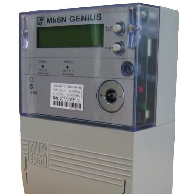 EDMI MK6N: Công tơ điện tử 3 pha 3 giá