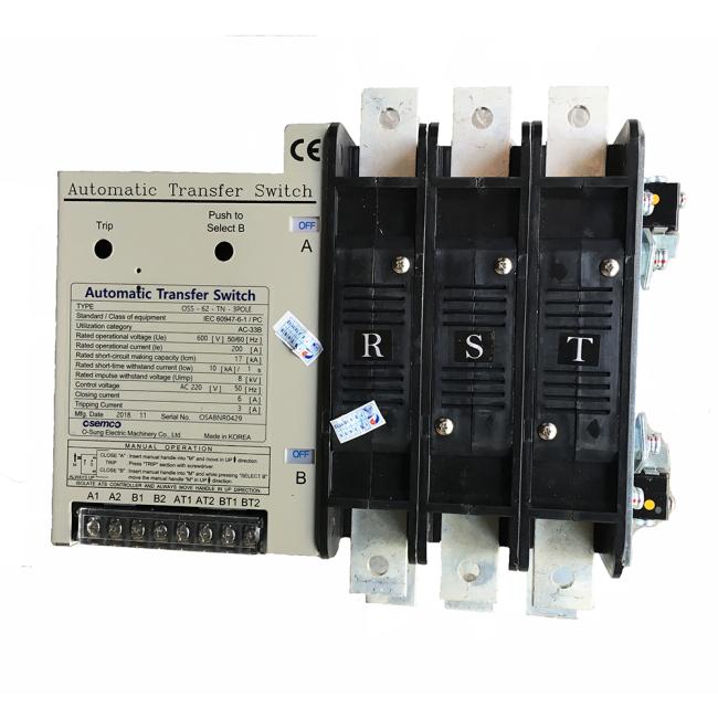 Osemco OSS-64-TN-3Pole: ATS 3P 400A