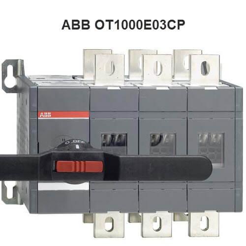 ABB OT1000E03CP: Chuyển nguồn MTS 1000A, 3P