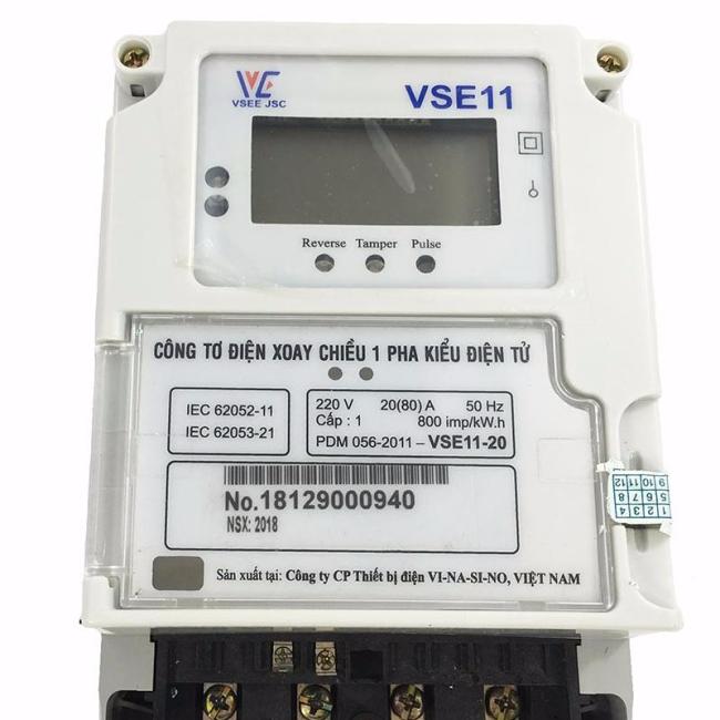 Công tơ điện 1 pha - VSE11