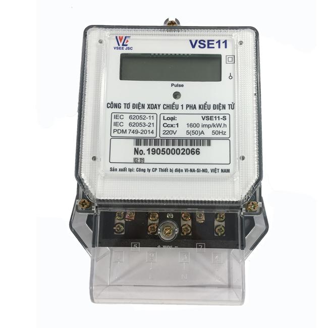 Vinasino VSE11-s: Công tơ điện 1 pha điện tử